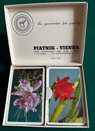 Confezione carte da gioco Platnik Vienna nuovo ra