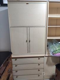 Libreria e cassettiera 