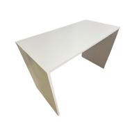 Scrivania in compensato bianco, 102 x 60 x 75
