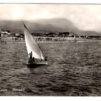 Cartolina Gioia Tauro Spiaggia Anni 60