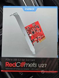 Scheda PCIe USB 3.2 Gen 2