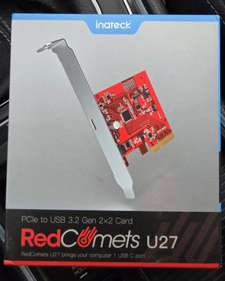 Scheda PCIe USB 3.2 Gen 2