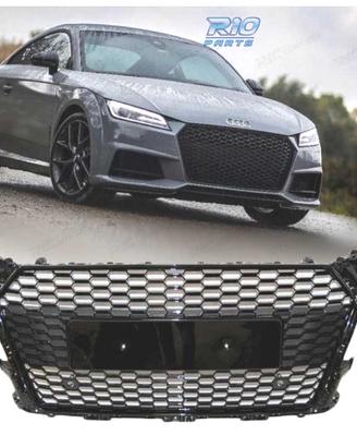 GRIGLIA PER AUDI TT 8S 15-19 LOOK RS NERO