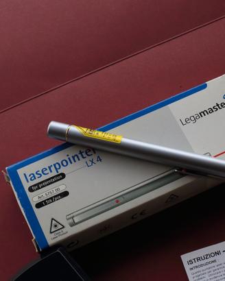 Puntatore laser Legamaster LX4 argento (L-5757 00)