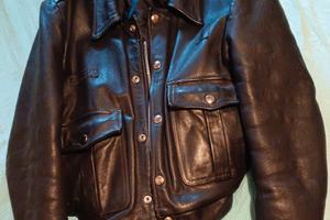 giacca bikers pelle 