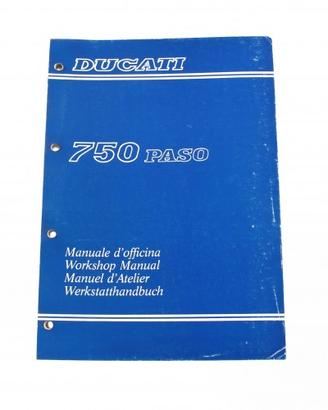 Manuale officina Ducati Paso 750