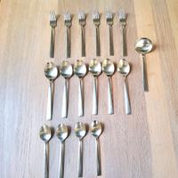 Zara home posate dessert acciaio