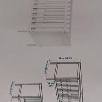 Lettino infanzia Sundvik Ikea + materasso