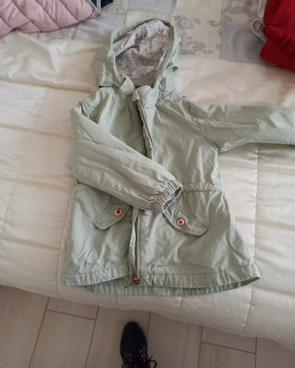Giubbotto bambina modello parka