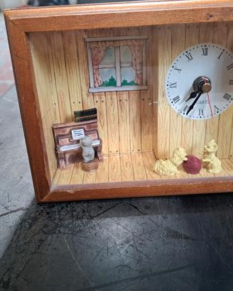 Orologio Diorama Vintage