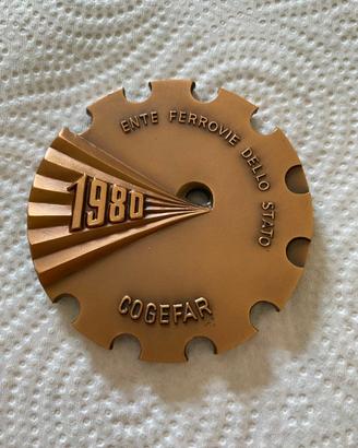 medaglie commemorative varie opere ingegneristiche