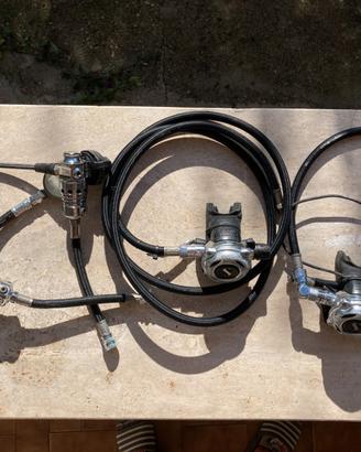 ScubaPro MK25 Sidemount Regulator Kit, DIN