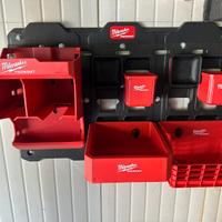 Milwaukee Packout da parete con accessori