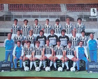 Cartolina Poster Juventus 1984-85