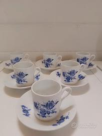 6 tazzine da caffè Richard Ginori complete di piat