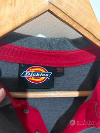 Polo Dickies Grigio/Rosso XXL