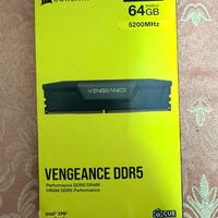 Corsair Vengeance DDR5 RAM 64GB 2x32 5200MHz CL40