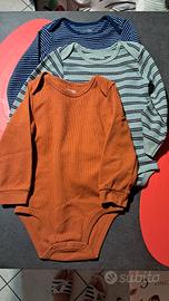 set 3 body manica lunga 24 mesi