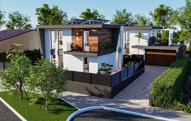 Villa di 127 m² con 4 locali e box auto a Novara