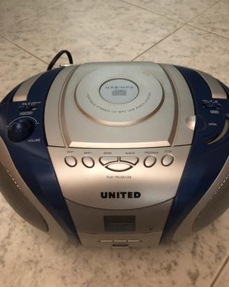 Stereo/radio portatile United