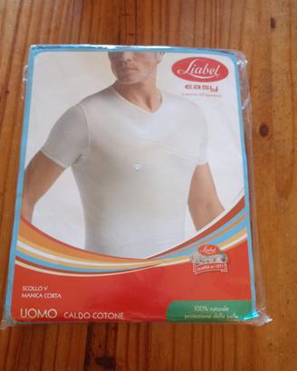 3 Maglie intime colore bianco e nere imballate xxl