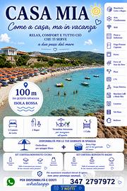 Casa vacanza isola rossa Sardegna