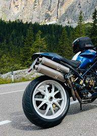Scarico G&G bike OMOLOGATO per monster s4r e s2r