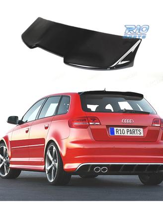 SPOILER AUDI A3 8PA SPORTBACK 03-12 LOOK RS3 NERO 