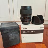 Sigma Art 35mm f 1.4 Nikon F Mount