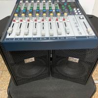 Impianto audio completo Montarbo Full 612 + mix