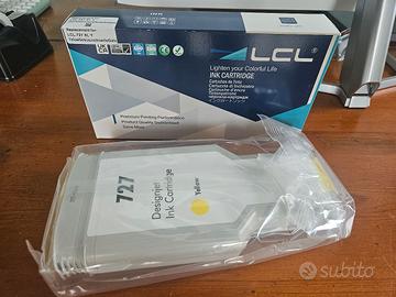 CARTUCCIA 727 GIALLO PER PLOTTER HP