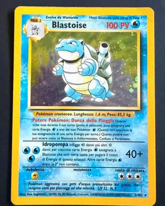 BLASTOISE SET BASE HOLO