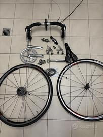 Gruppo campagnolo e cerchi shimano