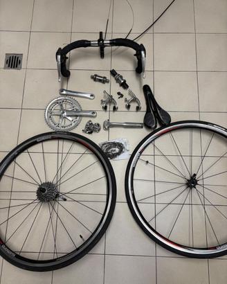 Gruppo campagnolo e cerchi shimano