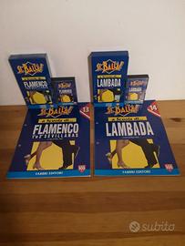 Lotto audiocassette e videocassette Corso di Ballo
