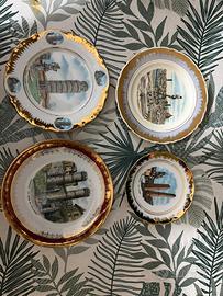Piatti decorativi vintage in ceramica