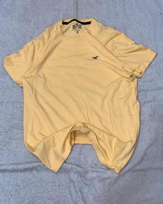 T-Shirt Hollister Giallo - Taglia M