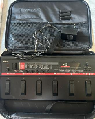 Pedaliera multieffetti per chitarra Korg A5