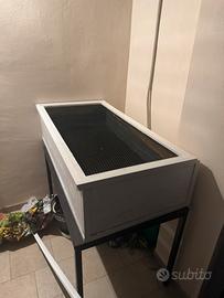 Terrario tartarughe artigianale