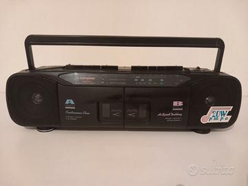 Stereo radio Capsonic vintage doppia musicassetta
