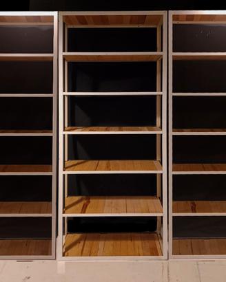 3 librerie artigianali industrial design