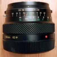 Ottica 50 mm Zenza Bronica.