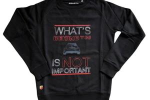 Felpa Abarth "what's behind you is not important