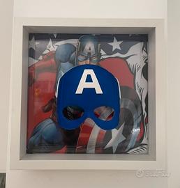 Quadro In resina Captan America