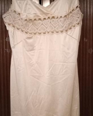 sottoveste rosa perla tg s