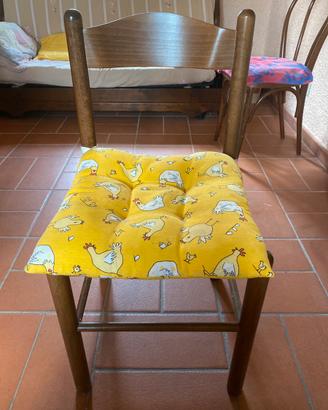 Sedie in legno