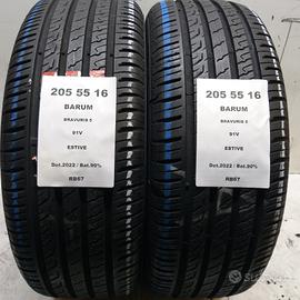 2 GOMME 205 55 16 BARUM RB67