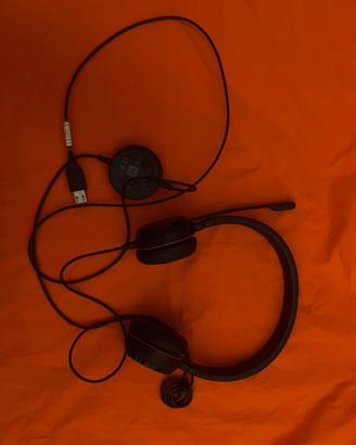 Cuffie Jabra professionali con microfono + LINK