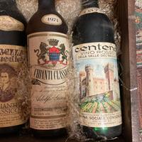 Set vini natale o feste d’annata