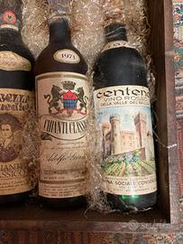 Set vini natale o feste d’annata